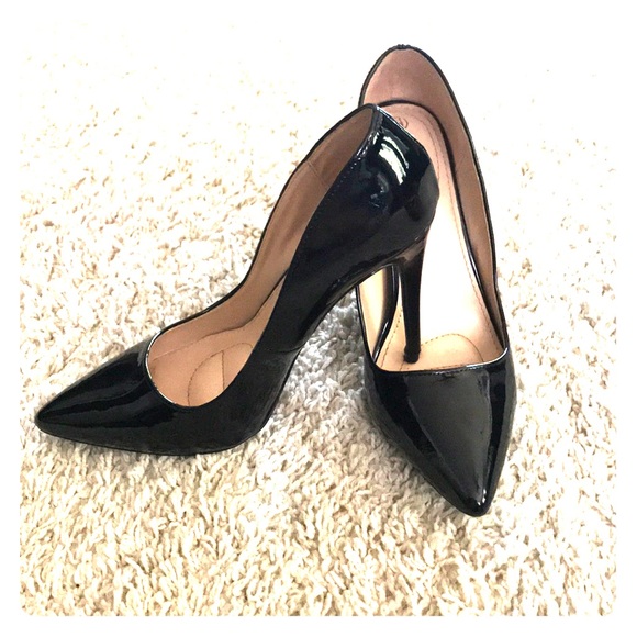 Rouge Black pointed heels - Picture 2 of 5